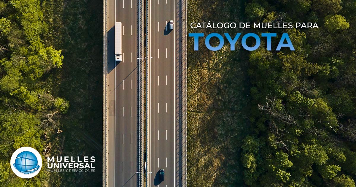 Blog MUNSA | Catálogo de Muelles de Suspensión para Pick-ups y Utilitarios Toyota