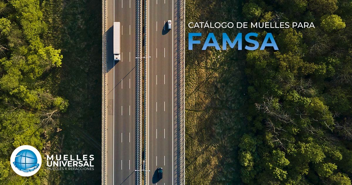 Blog MUNSA | Muelles de Suspensión Compatibles con Famsa